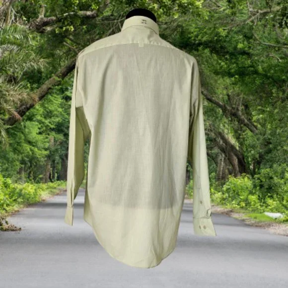 PIERRE CARDIN COMFORT FIT EXPANDABLE NECK BAND MEN DRESS SHIRT - 16.5 (34/35) - Picture 6 of 7